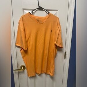 Polo by Ralph Lauren Men's Orange T-Shirt